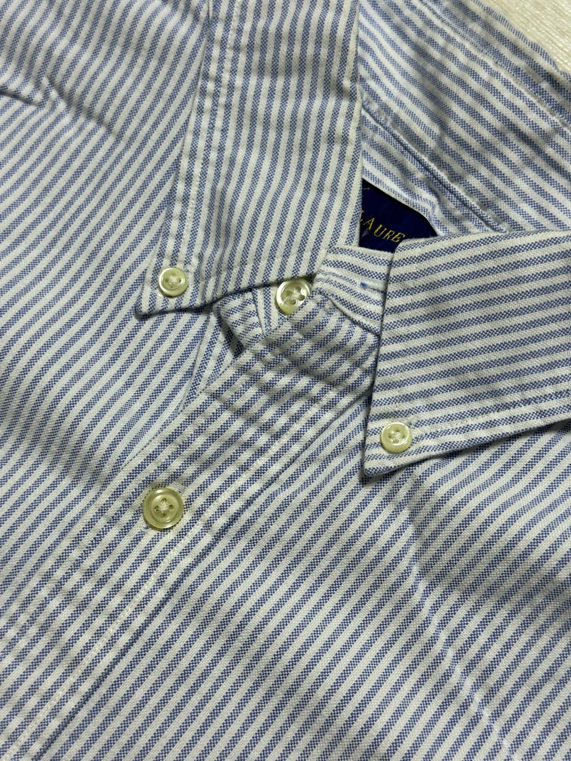 빈티지 폴로 랄프로렌 스트라이프 셔츠 상품이미지4