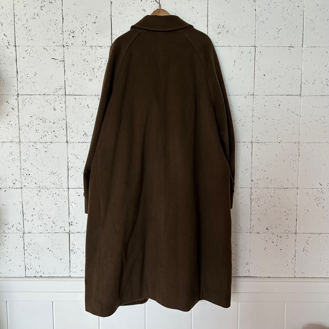 3 어나더오피스 캐시미어 혼방 롱코트 새상품 상품이미지10