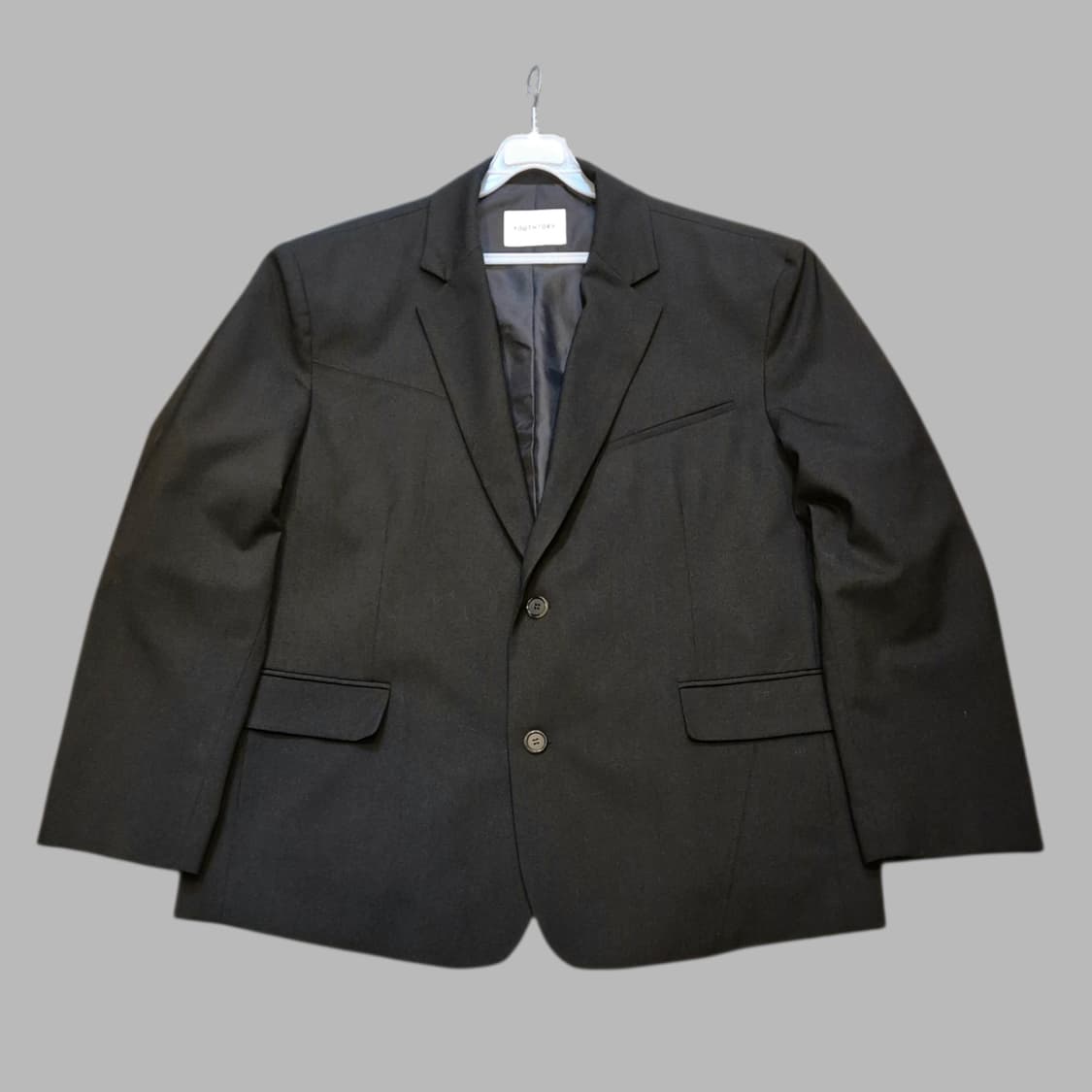 M(착샷잇음) 블랙 오버핏 블레이져  상품이미지2