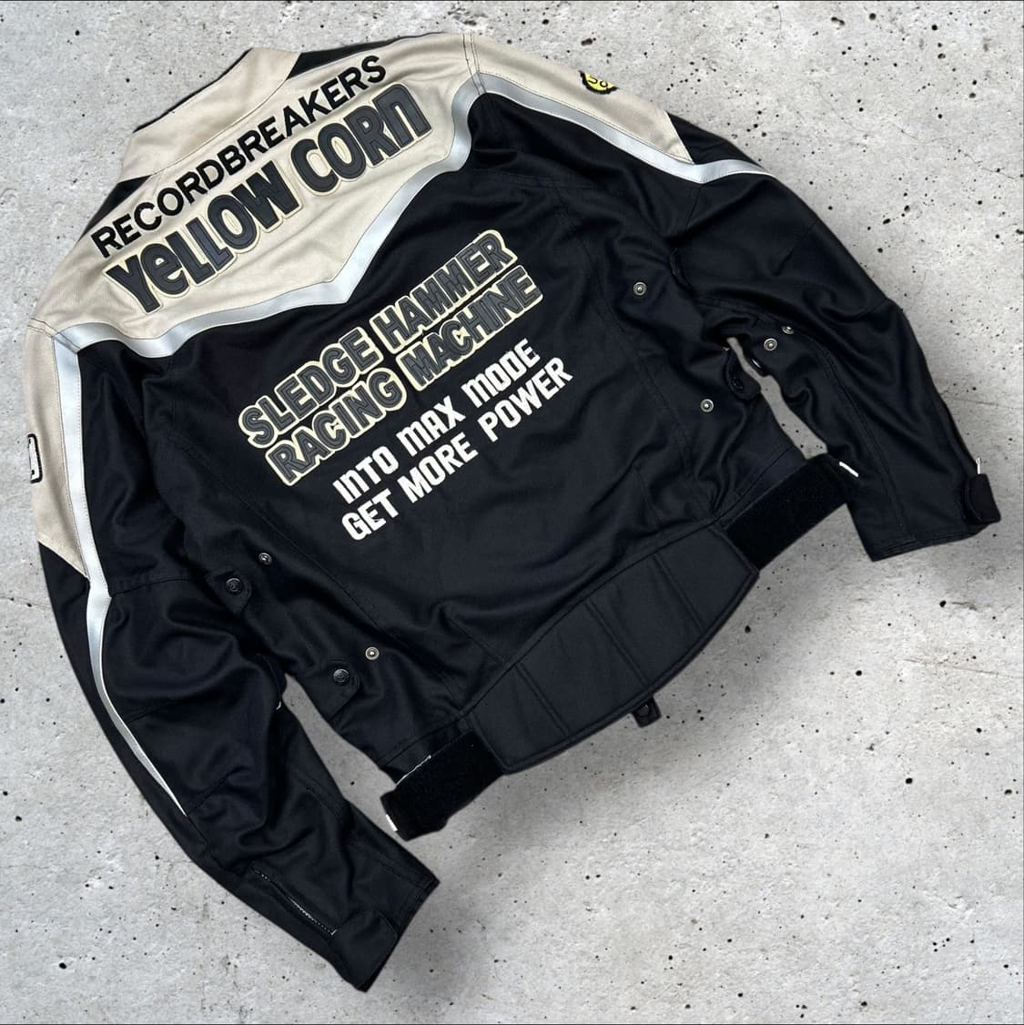 옐로우콘 레이싱 바이크 집업 자켓 패치 상품이미지2