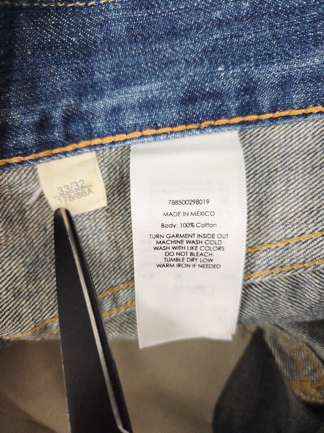 데님앤서플라이 랄프로렌 빈티지 워싱 청바지 상품이미지7