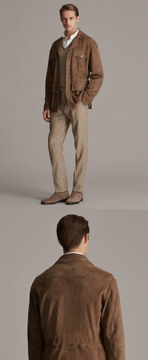 폴로 스웨이드 자켓 상품이미지4