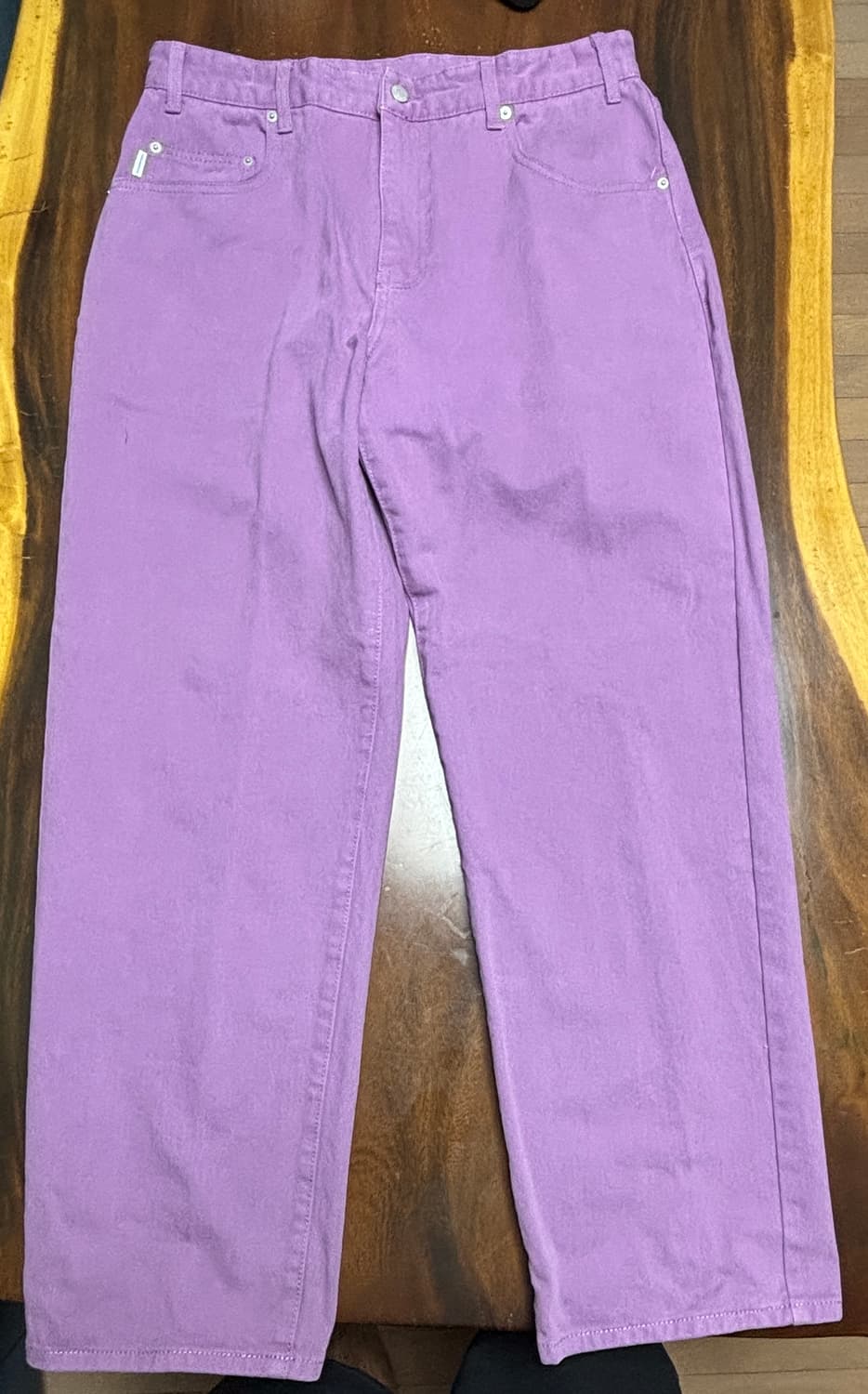 디스이즈네버댓 플럼 데님팬츠 상품이미지1