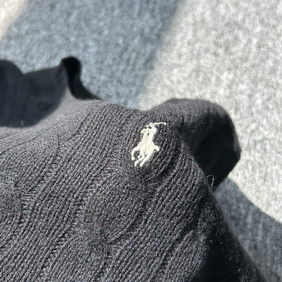 폴로 랄프로렌 울 캐시미어 케이블 니트  상품이미지4