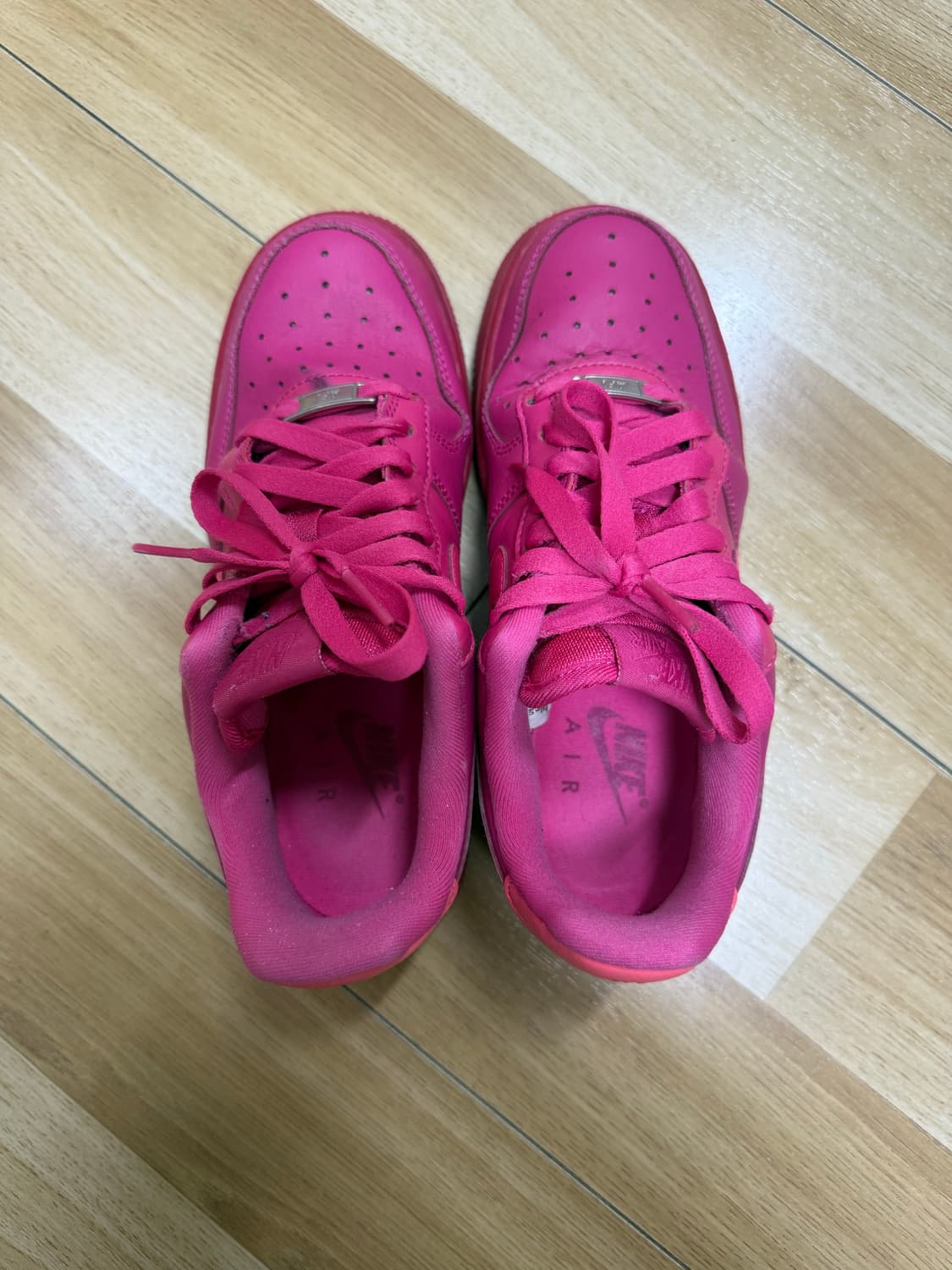 나이키 에어포스 파이어베리 피어스 핑크 230 상품이미지7