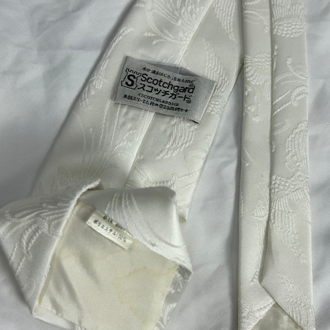 [Scotchgard] 스카치가드 플로럴 자카드 넥타이 상품이미지3