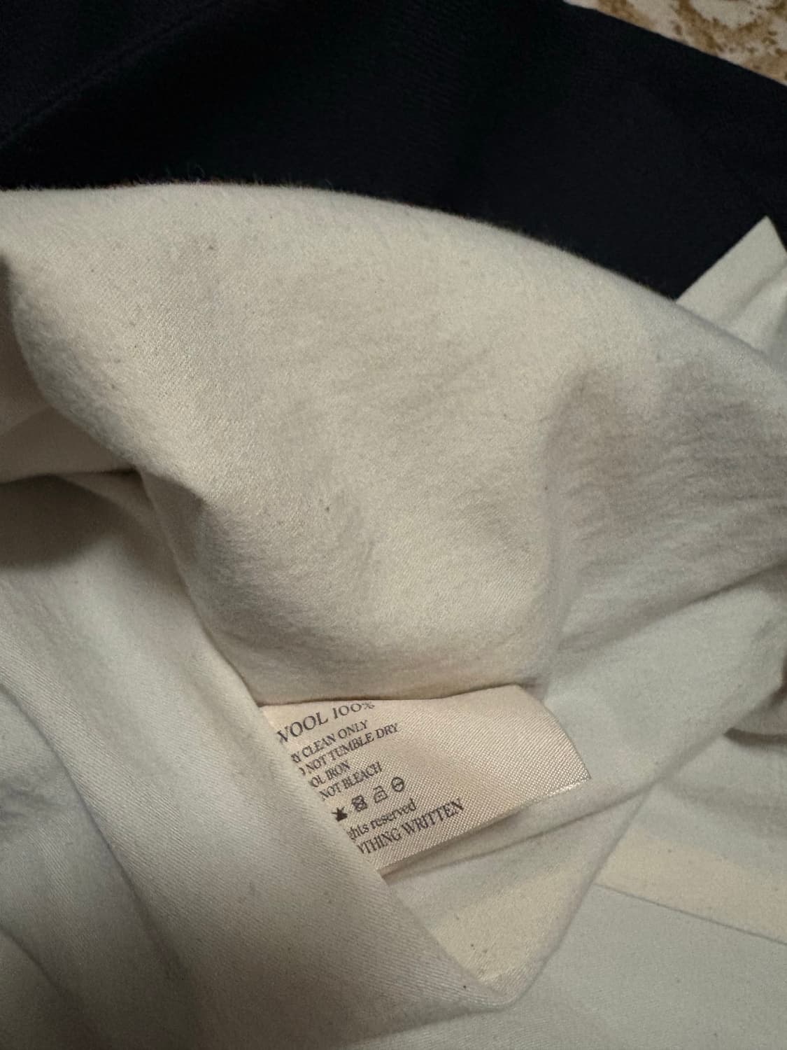 낫띵리튼 nothing written 올리버 울 자켓  상품이미지7