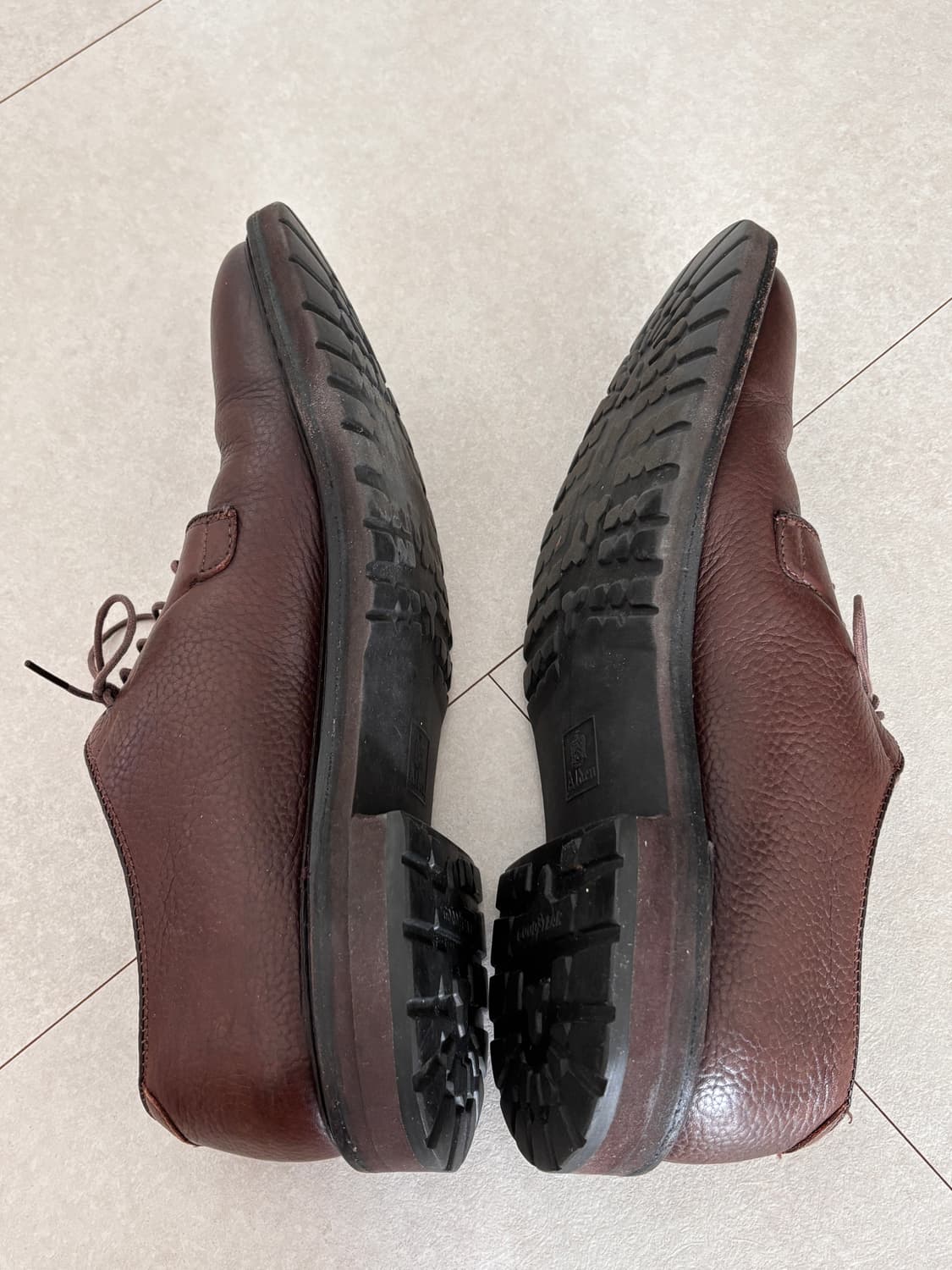 극강의 빈티지 에이징된 알든 94308 플레인 토 블루처 10AAA 상품이미지3