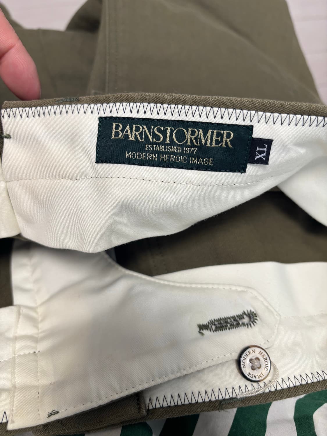 Barnstormer Dress Fatigue Herringbone 상품이미지7