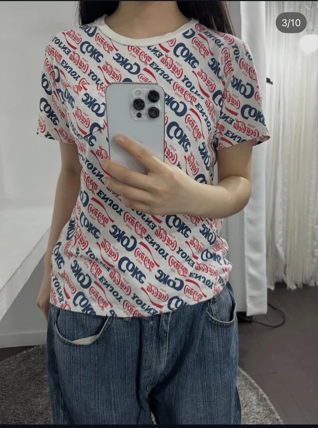coca cola printing top 상품이미지5