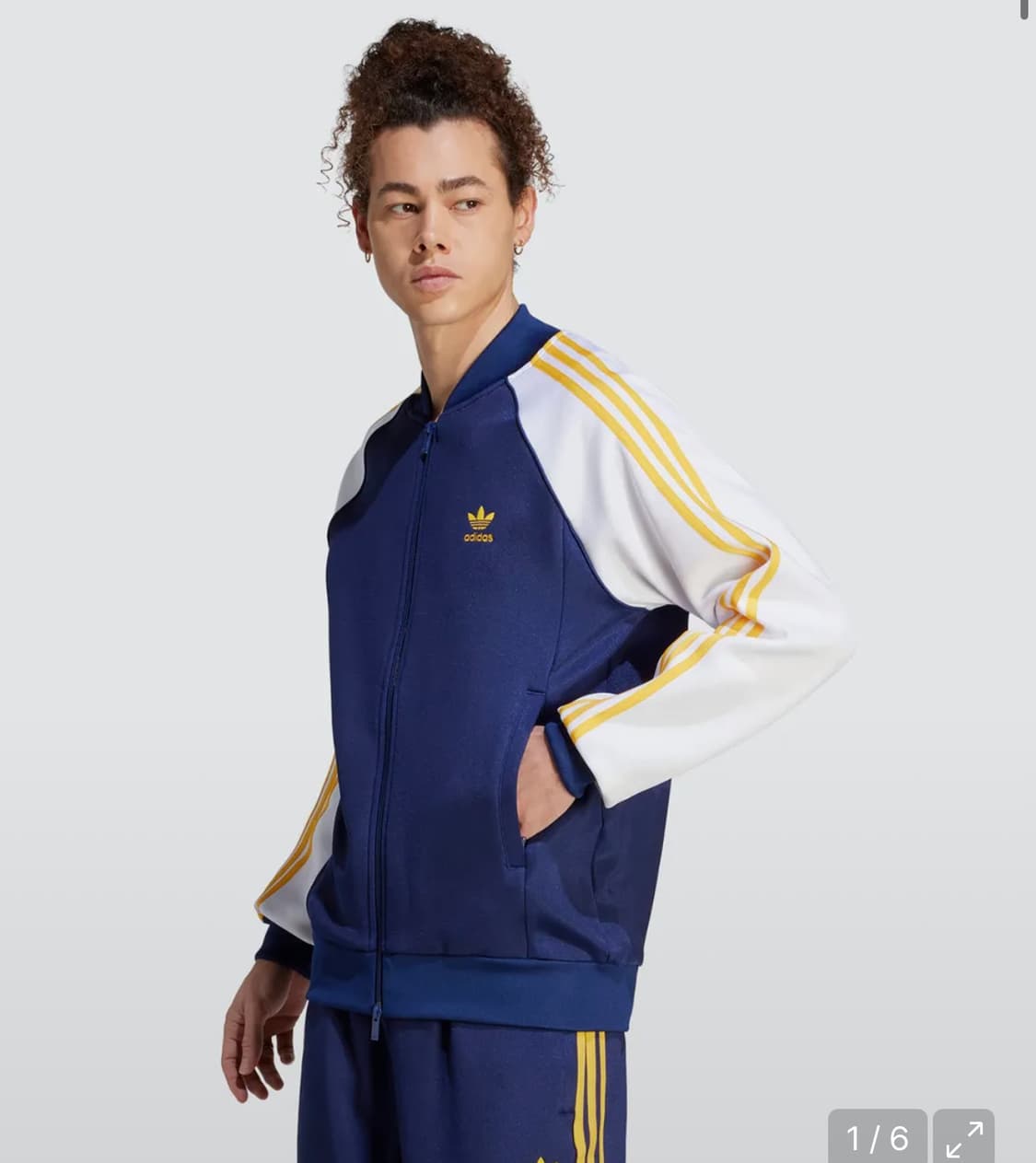 아디다스 SST 트랙탑 - 네이비:옐로우 / IM4460 상품이미지1