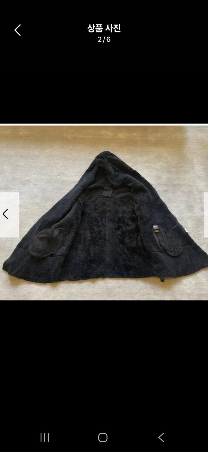 10sei0otto 레더슬리브 시어링 숏파카 상품이미지2