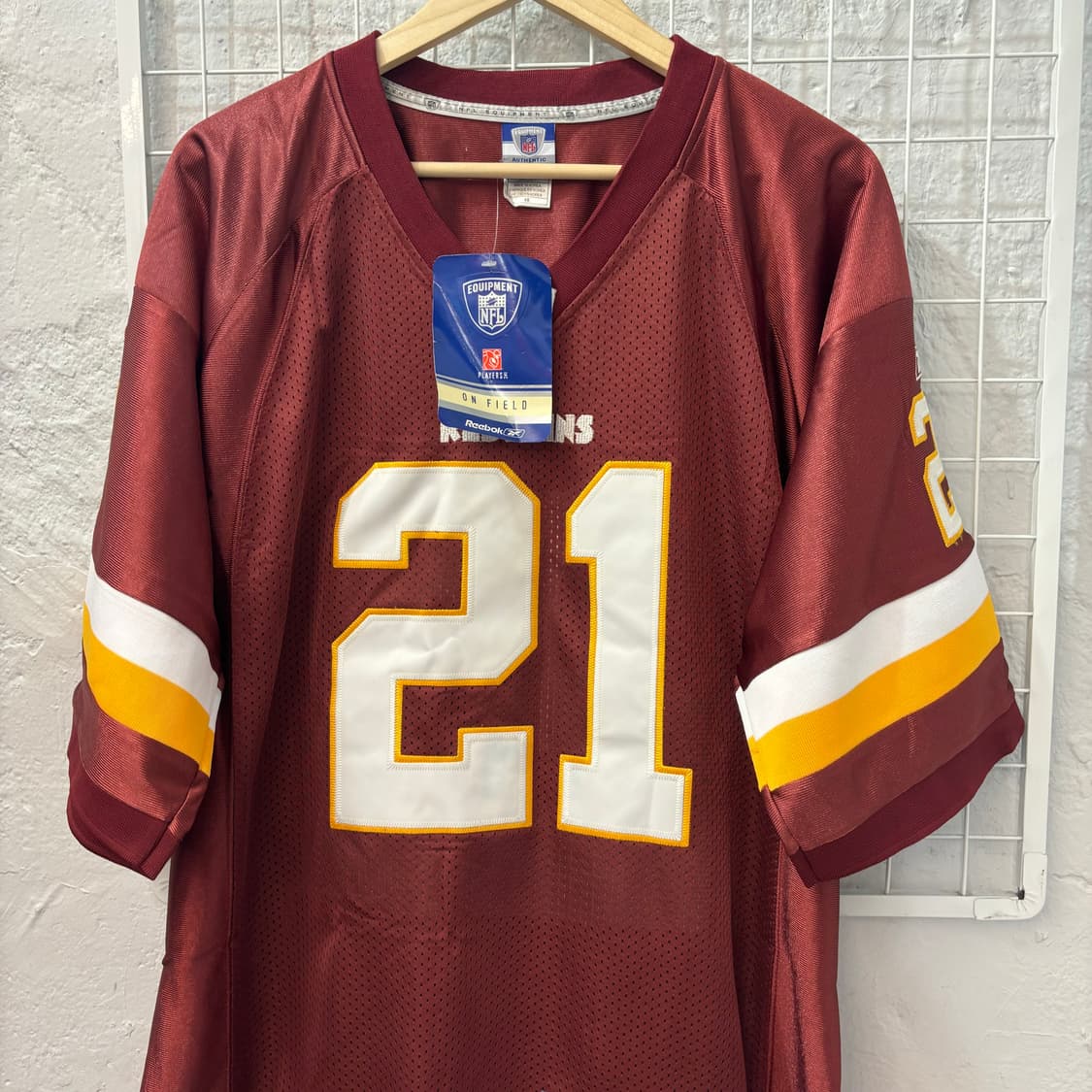 NFL X 리복 워싱턴 레드스킨스 유니폼 져지 L 상품이미지3