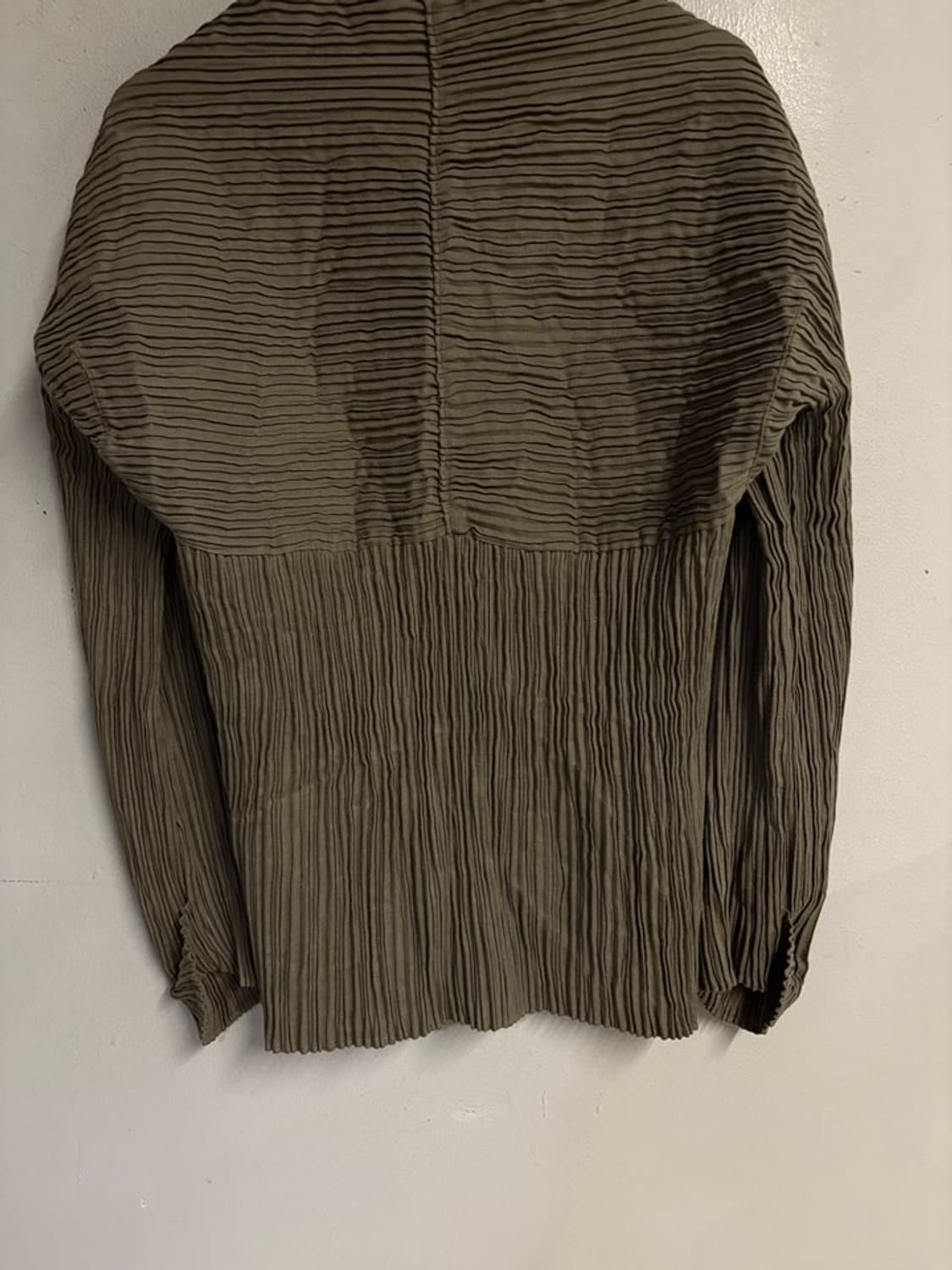 HIROKO BIS Pleated Zip-up Blouse Jacket 상품이미지6