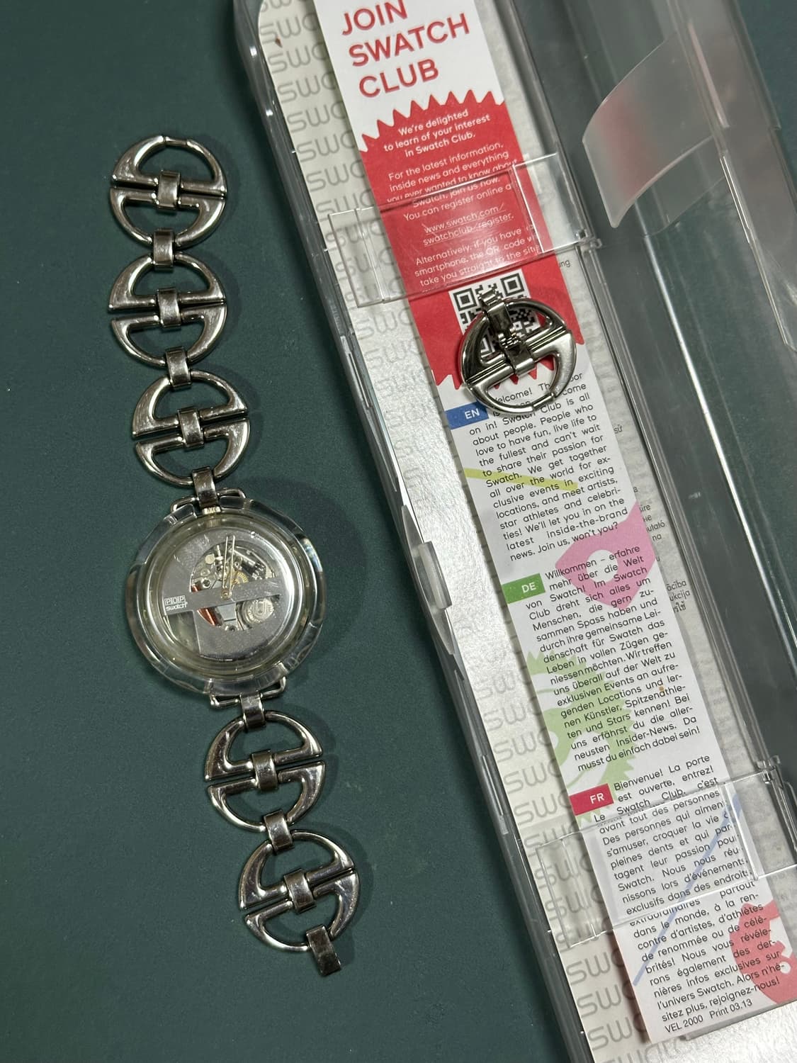 빈티지 스와치_투명 실버 상품이미지4