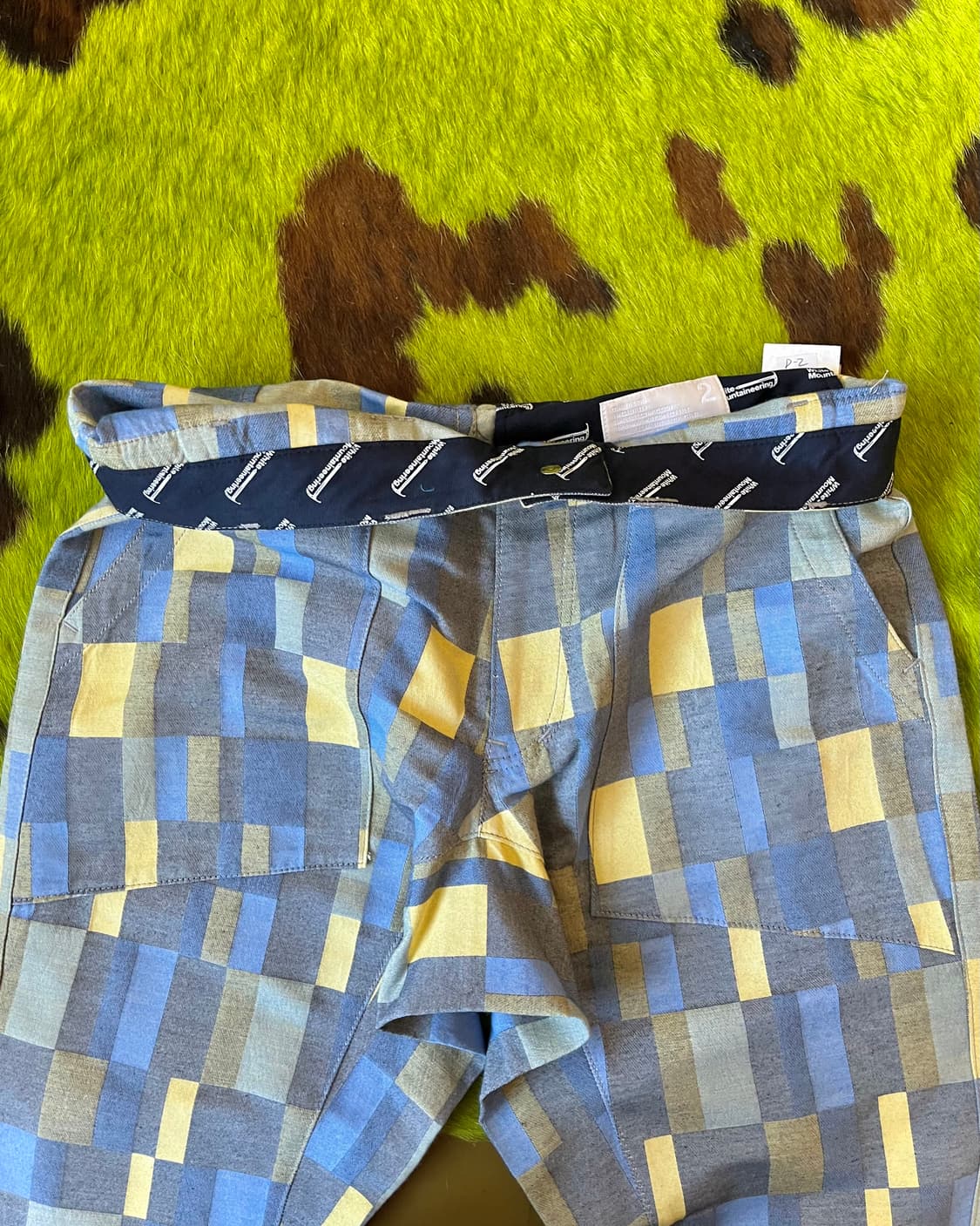 White Mountaineering Color Block Pants 상품이미지5
