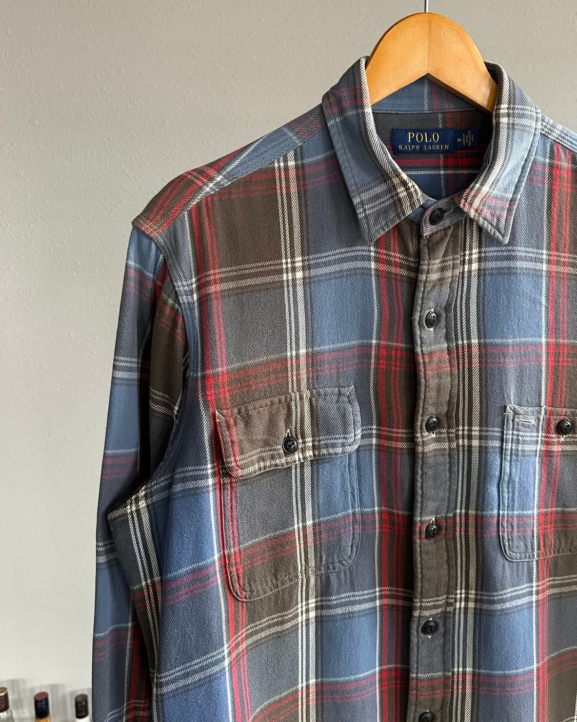 [M]폴로 랄프로렌 헤비 코튼 플란넬 셔츠 상품이미지5