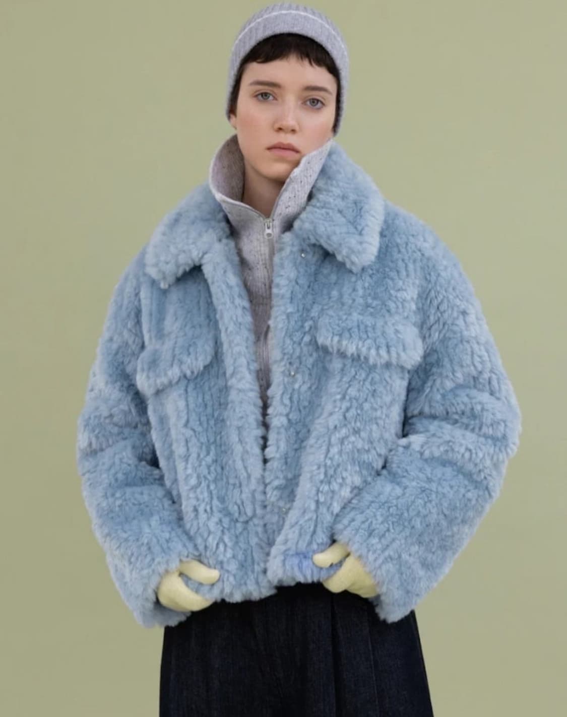 에잇세컨즈 양털자켓 상품이미지2