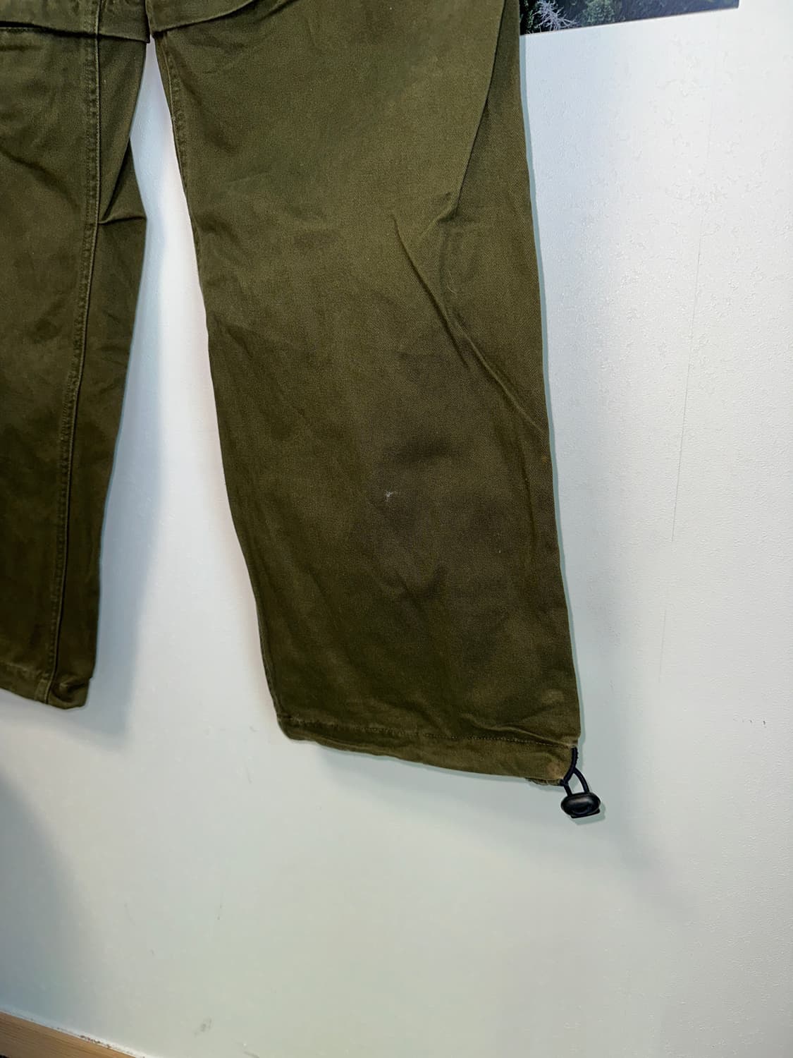 Khaki detail cargo pants  상품이미지6