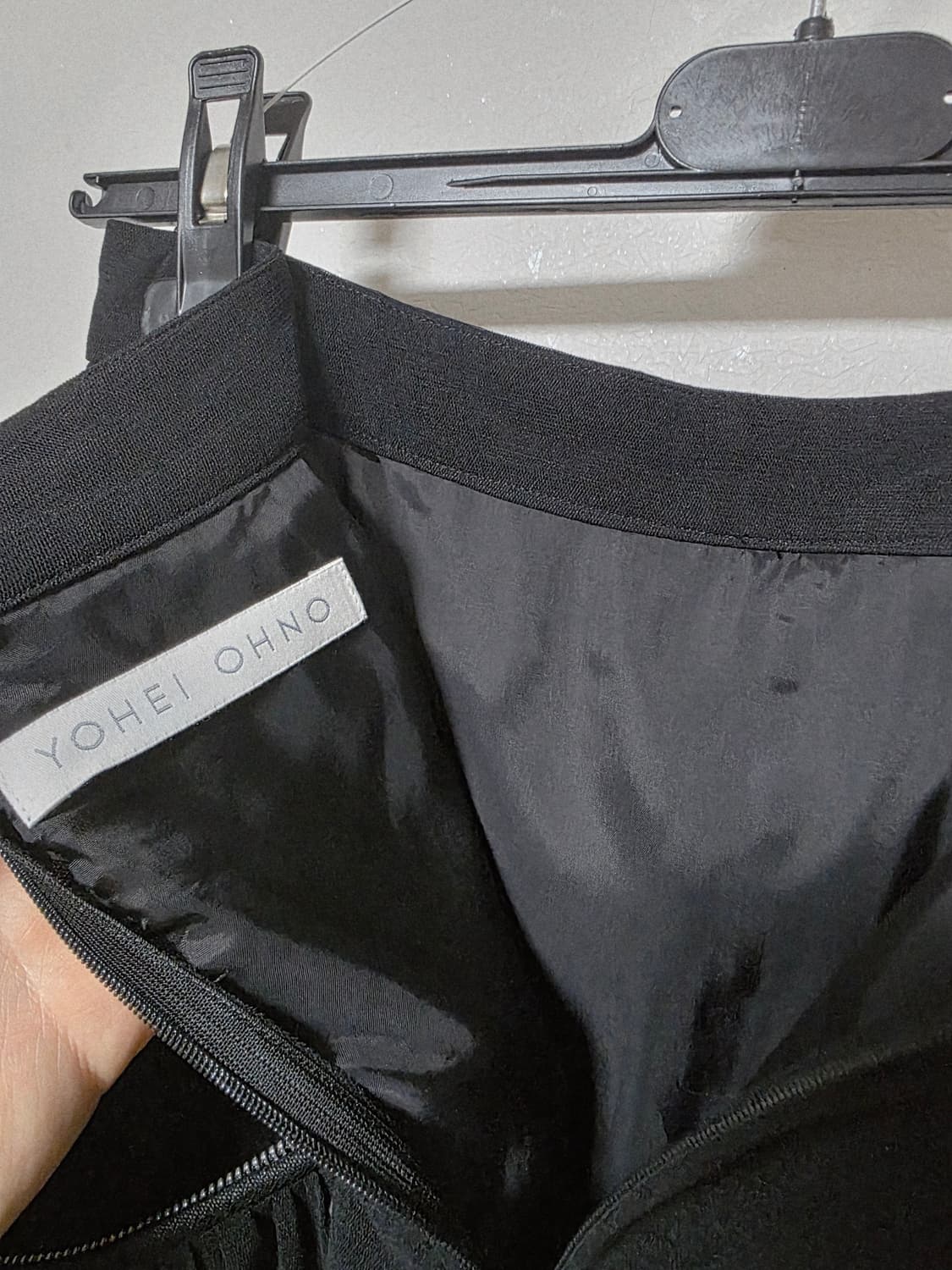 YOHEI ONO Zip Layered Skirt 상품이미지6