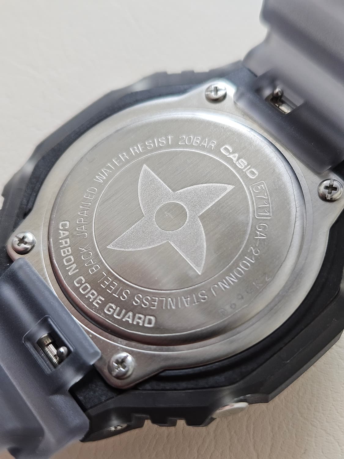 지샥 닌자 GA-2100NNJ-8ADR 풀박스 상품이미지4