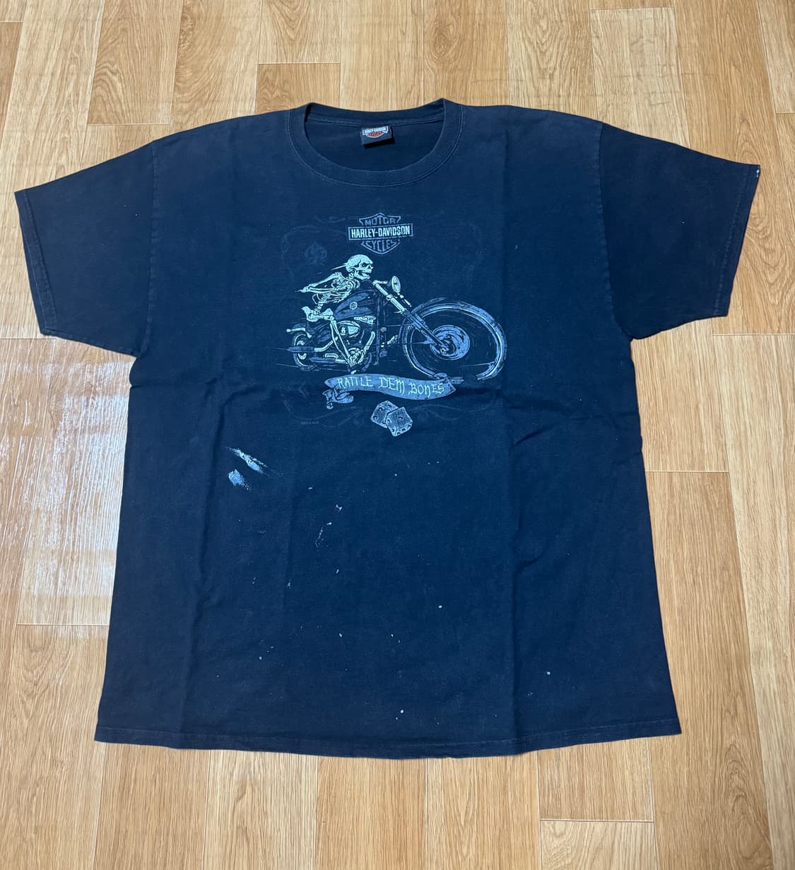 할리데이비슨 티셔츠 블랙 상품이미지1