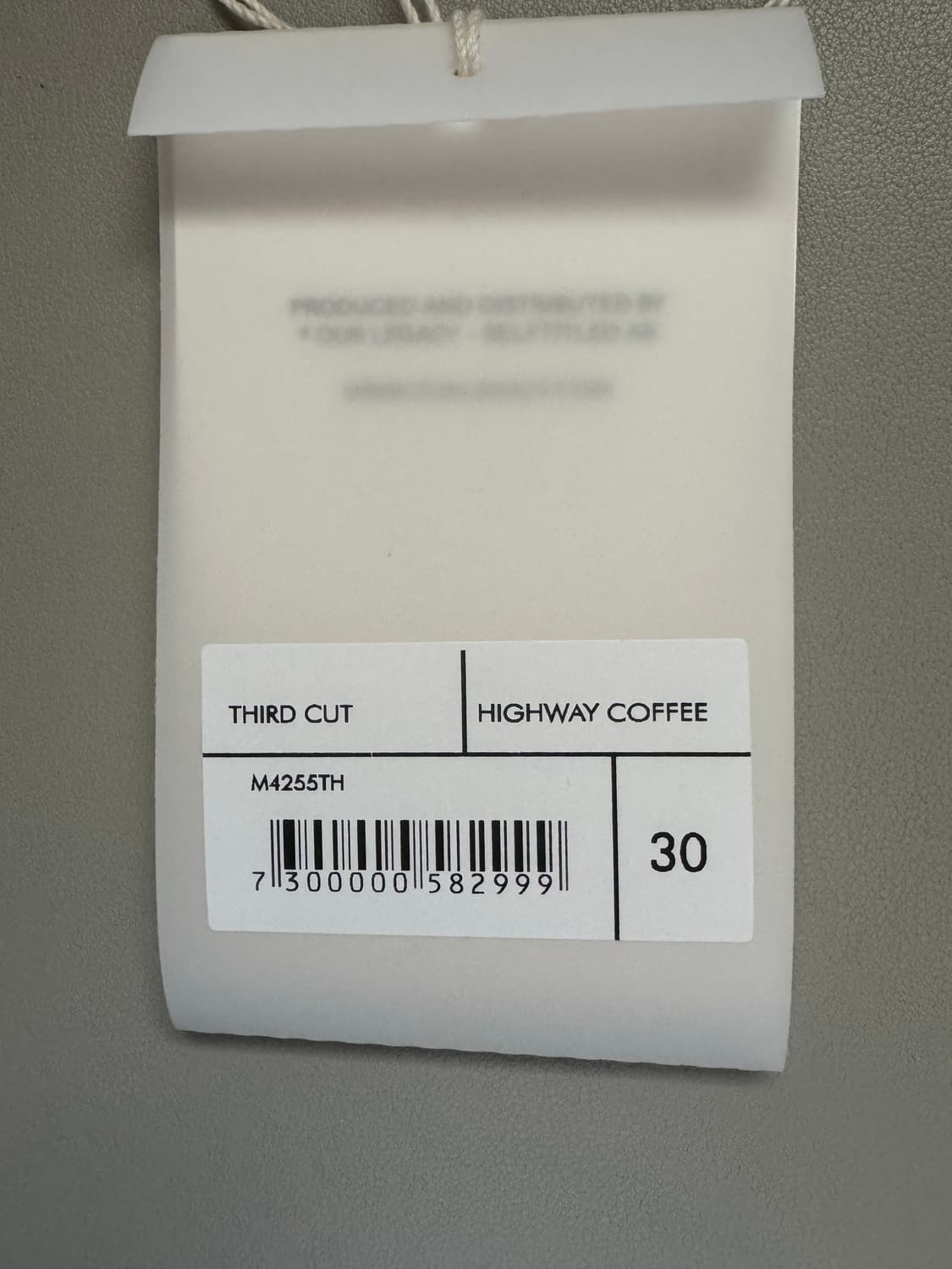 [30]아워레가시 써드컷 하이웨이커피 데님 사이즈 30 상품이미지3