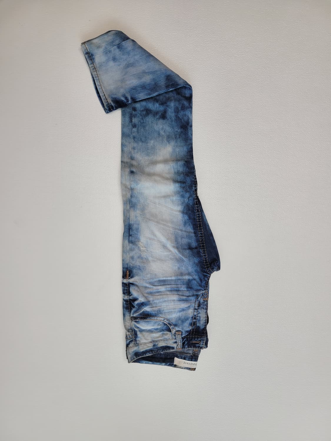 티비제이 TBJ 남자 워싱 청바지 33 블루 상품이미지2
