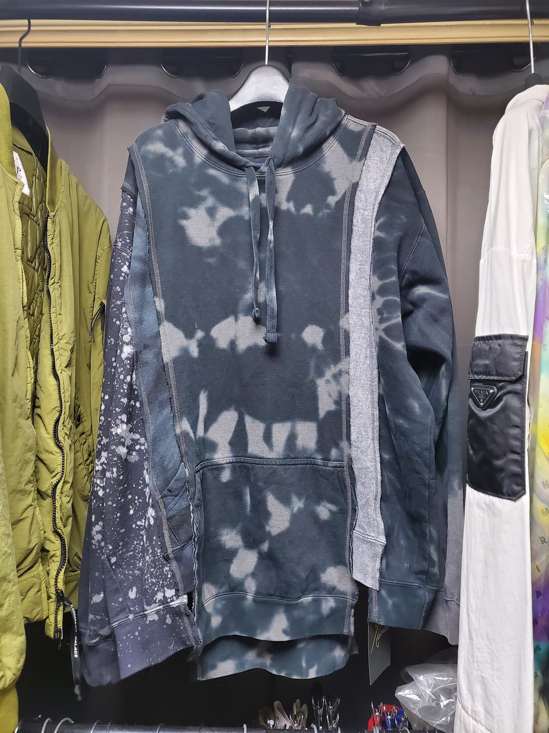 공용 니들스 타이다이 5컷 후디 상품이미지1