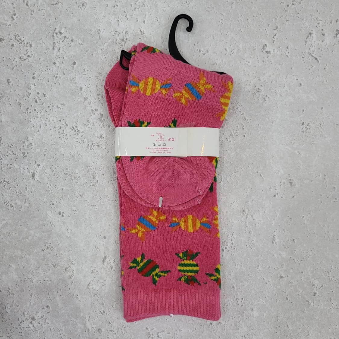 키치 캔디 패턴 핑크 삭스 상품이미지2