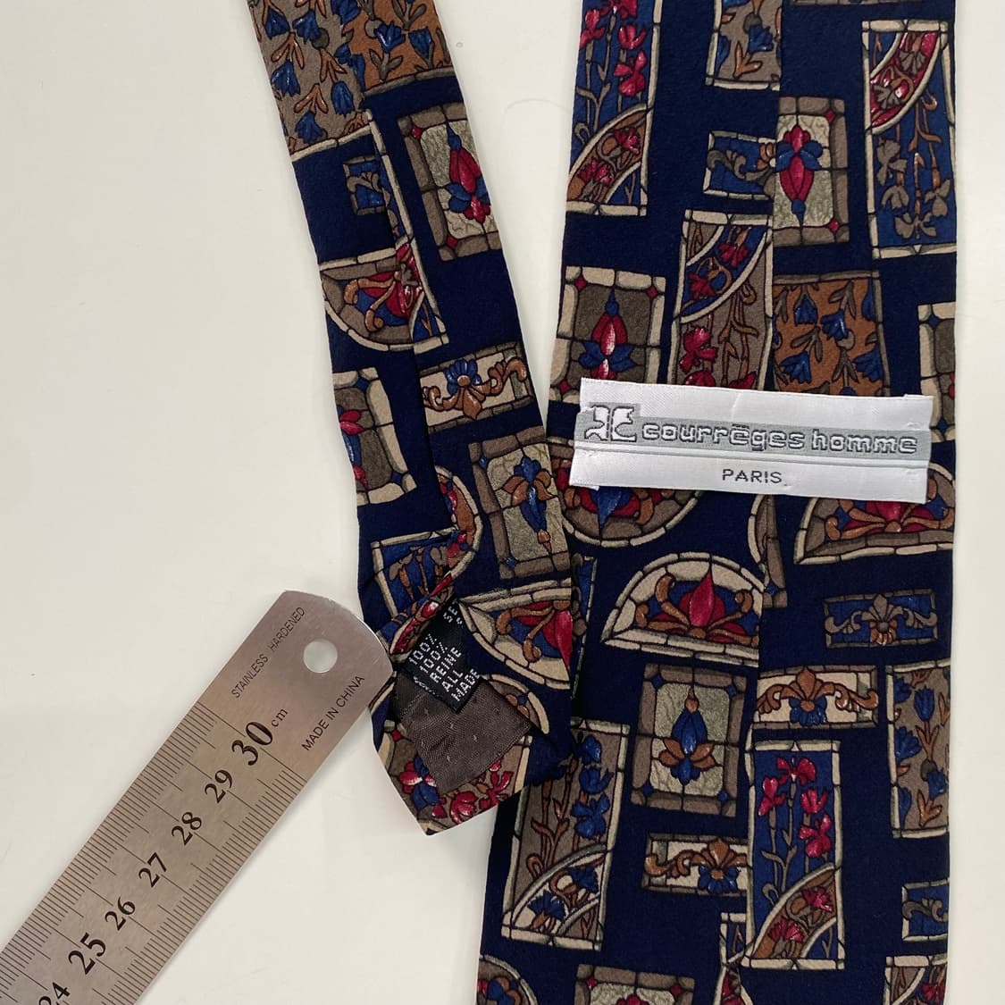 꾸레쥬 정품 명품 넥타이 (COURREGES) 상품이미지5