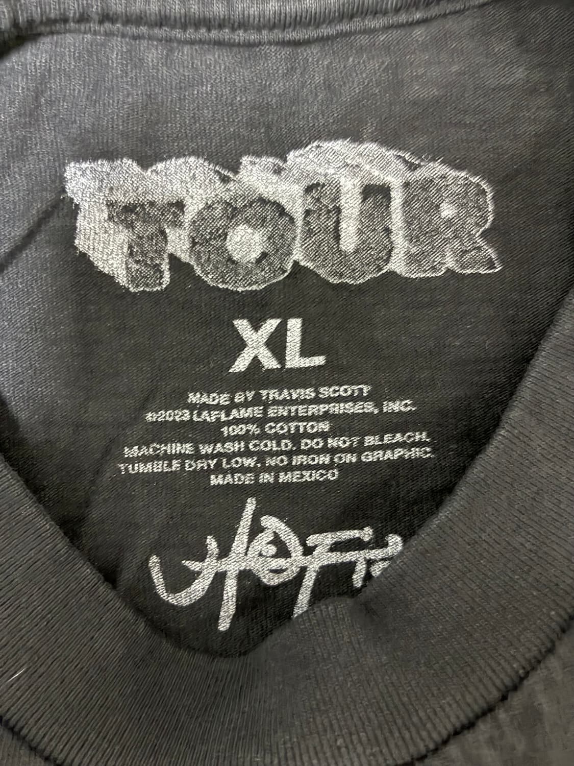 [XL] 트래비스 스캇 서커스막시무스 투어 티셔츠 상품이미지2