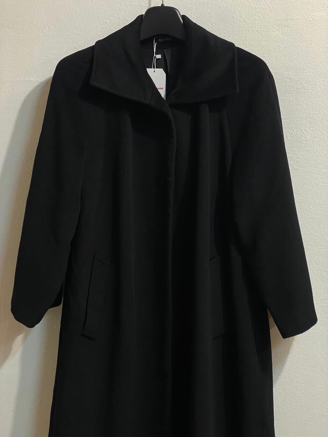 빈티지 램스울 앙고라 롱 코트 상품이미지3