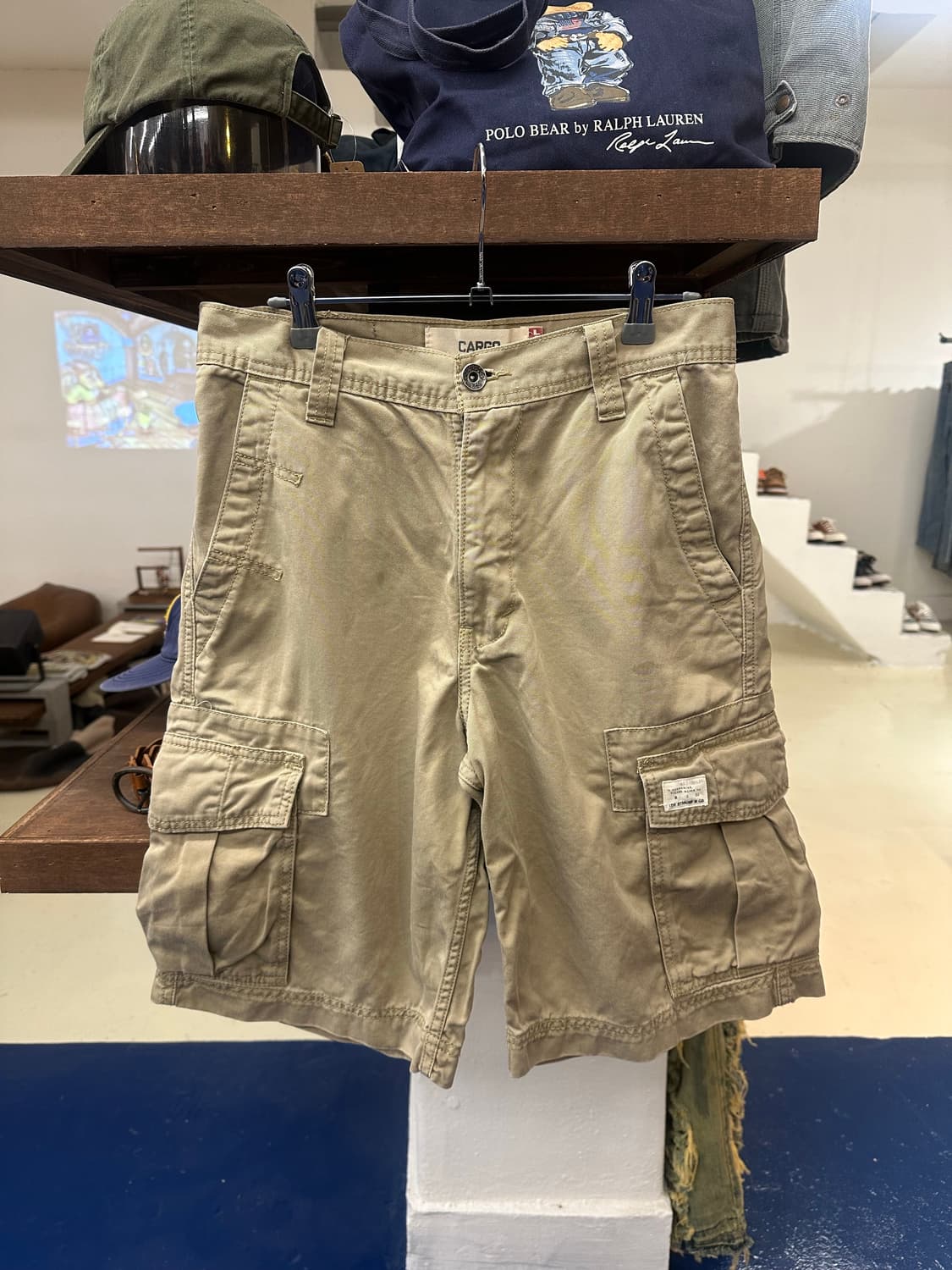 Levis 리바이스 베이지 카고 반바지  상품이미지3