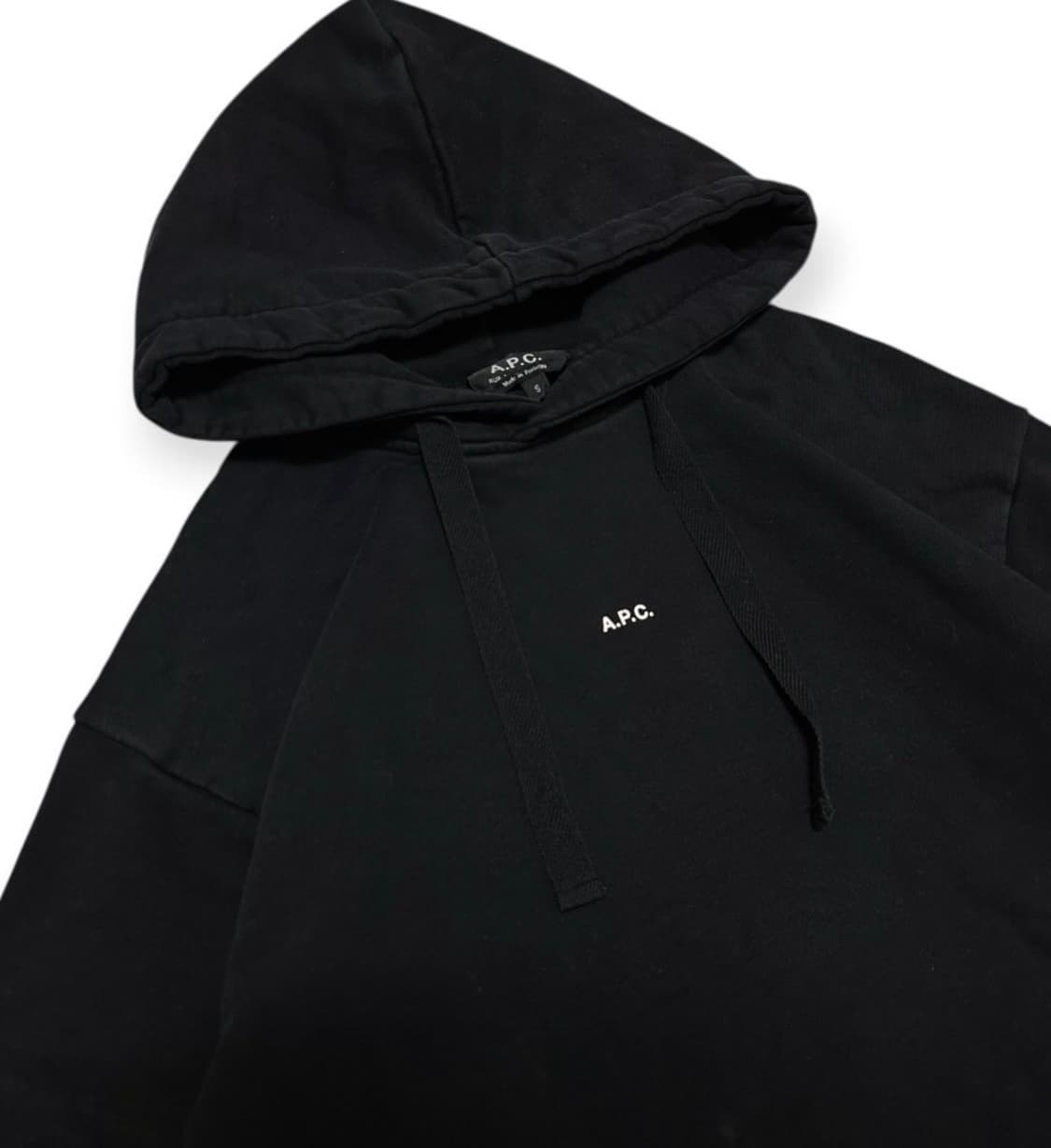 아페쎄 블랙 후드티 상품이미지2