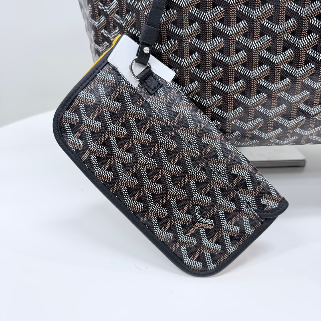 [미사용/선물가능] 고야드 GM 생루이백 숄더백 토트백 블랙 상품이미지8