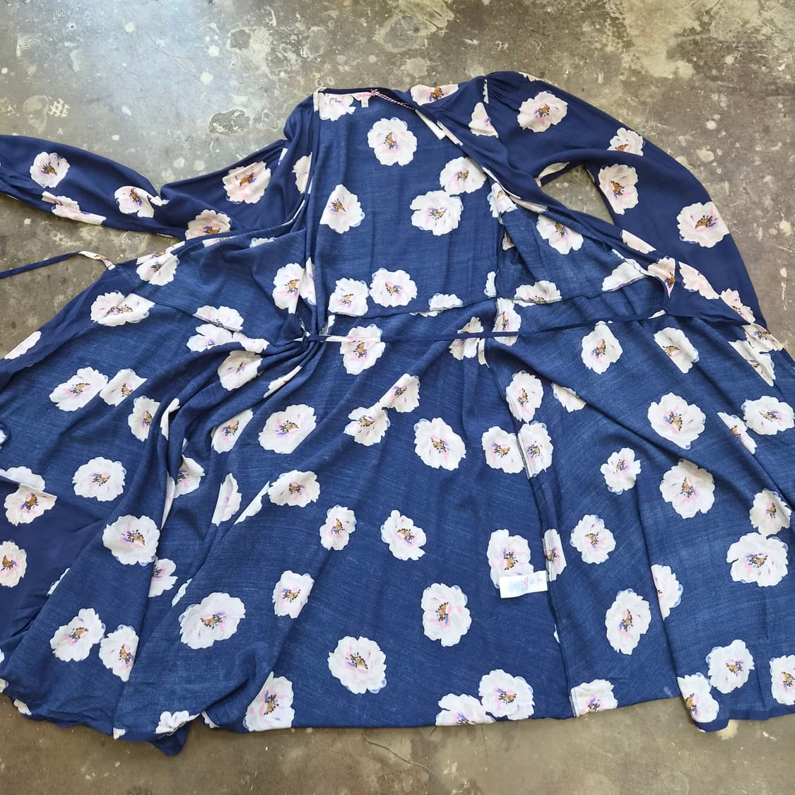 66) 새제품 캐스키드슨 플라워 랩 원피스 드레스 상품이미지8