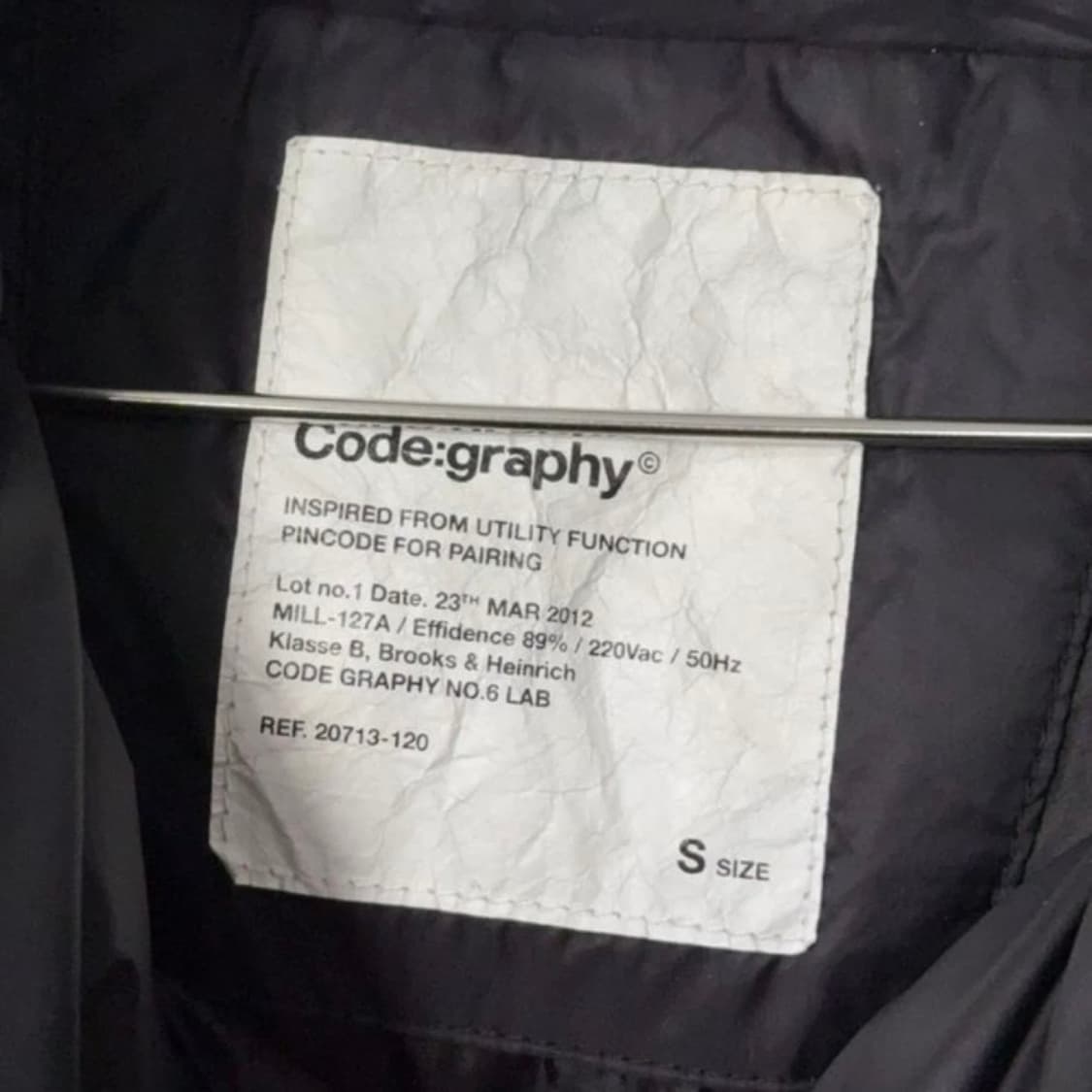 코드그라피 패딩 상품이미지3