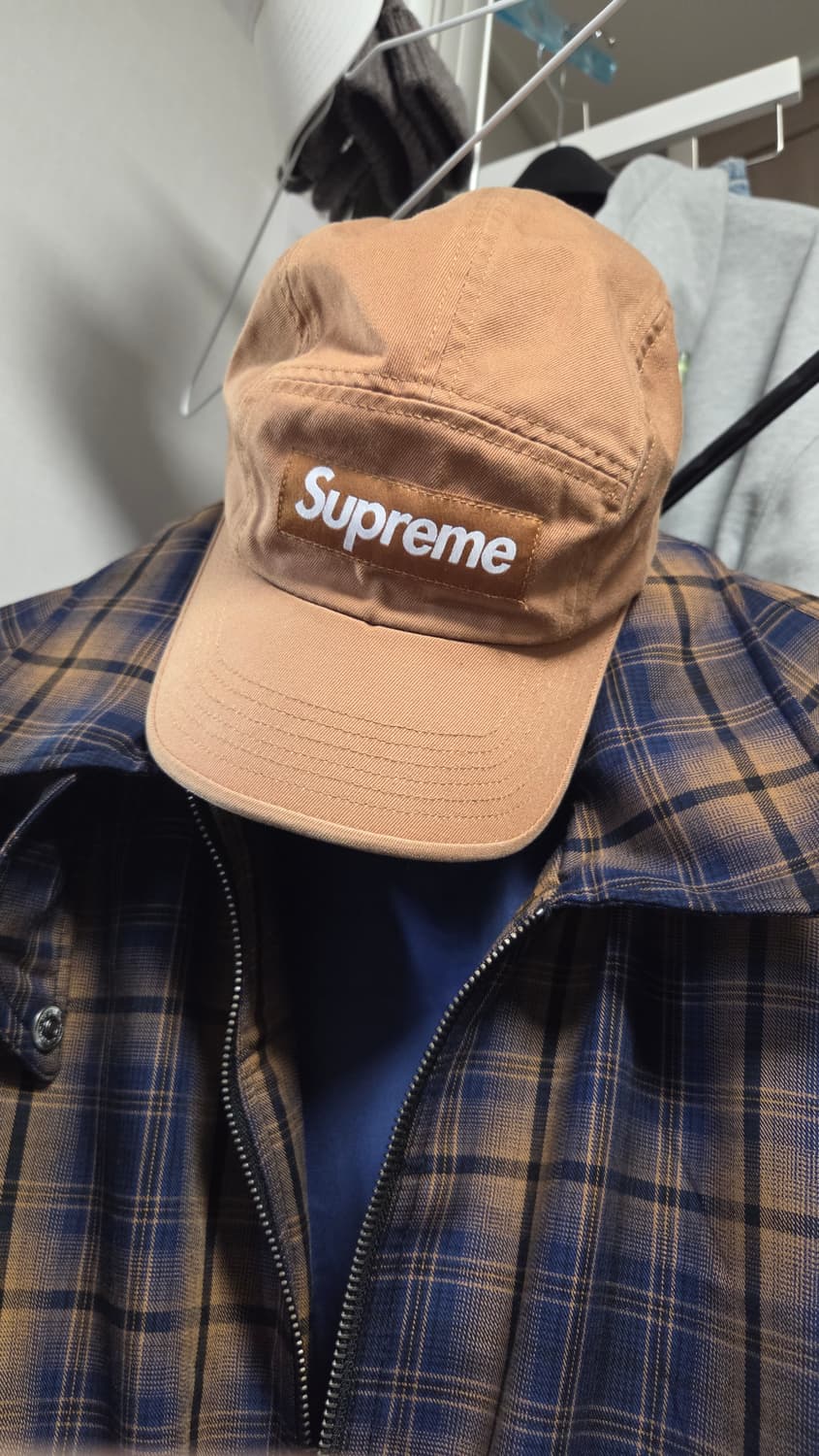 슈프림 캠프캡 23SS 브라운 상품이미지1