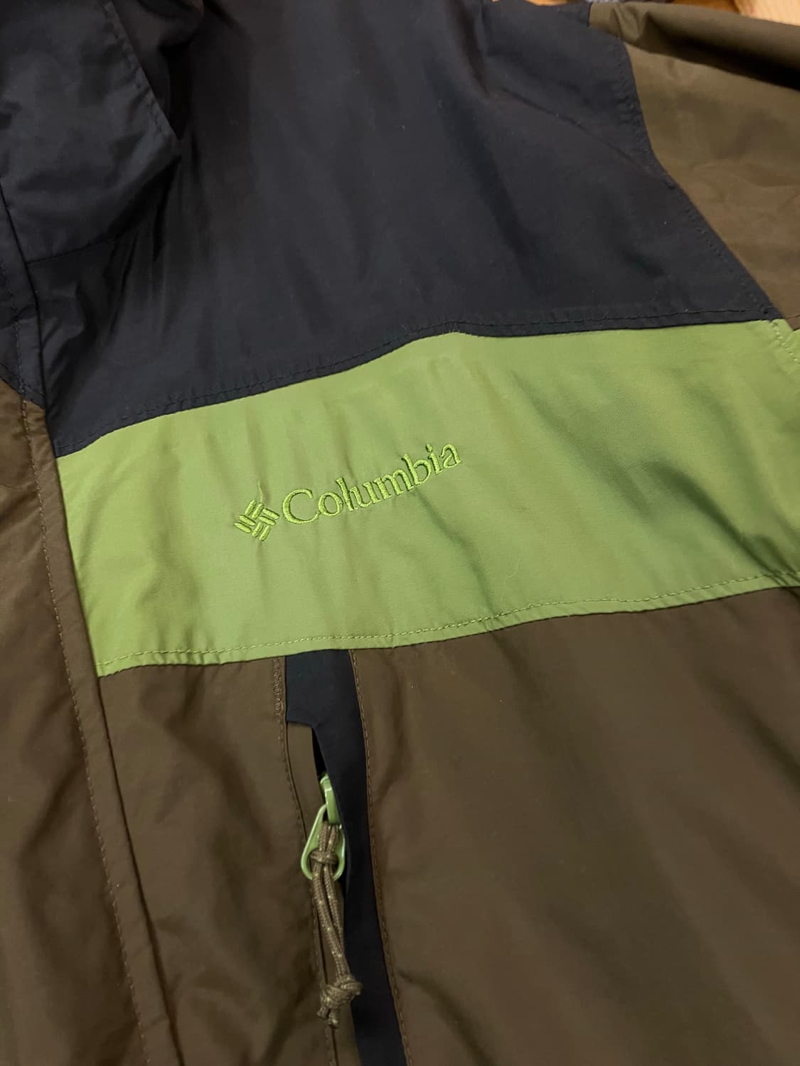 컬럼비아 티타늄 고어텍스 바람막이 자켓 브라운 L  #csz2813 상품이미지3