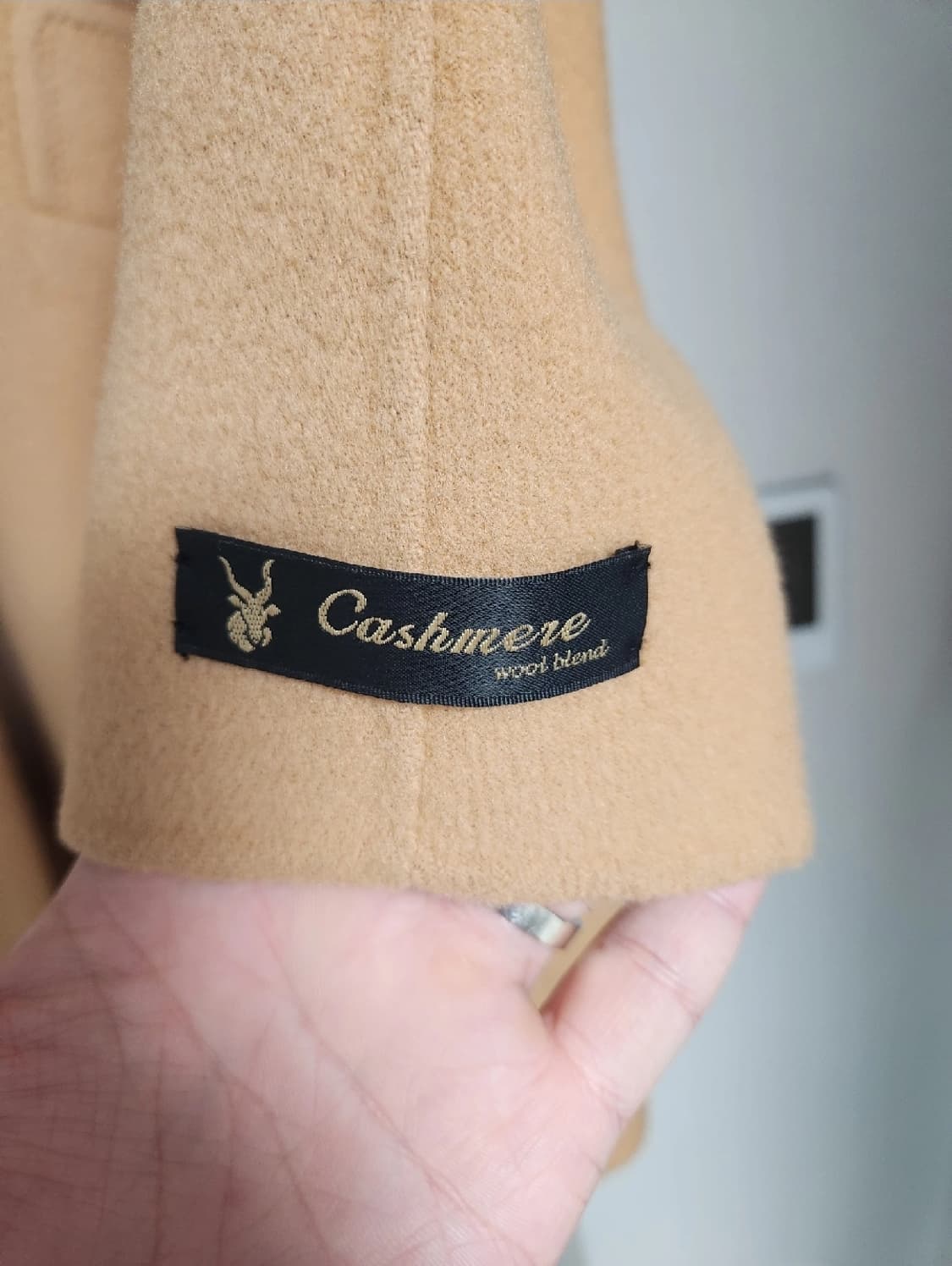 cc콜렉트 캐시미어 코트 66사이즈 상품이미지2