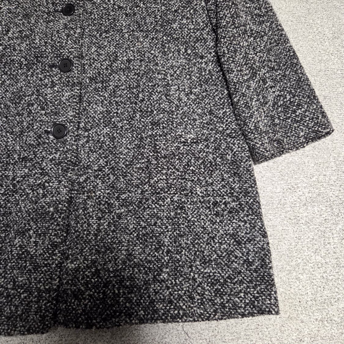 George 조지 챠콜 그레이 코트 L(100) 상품이미지4