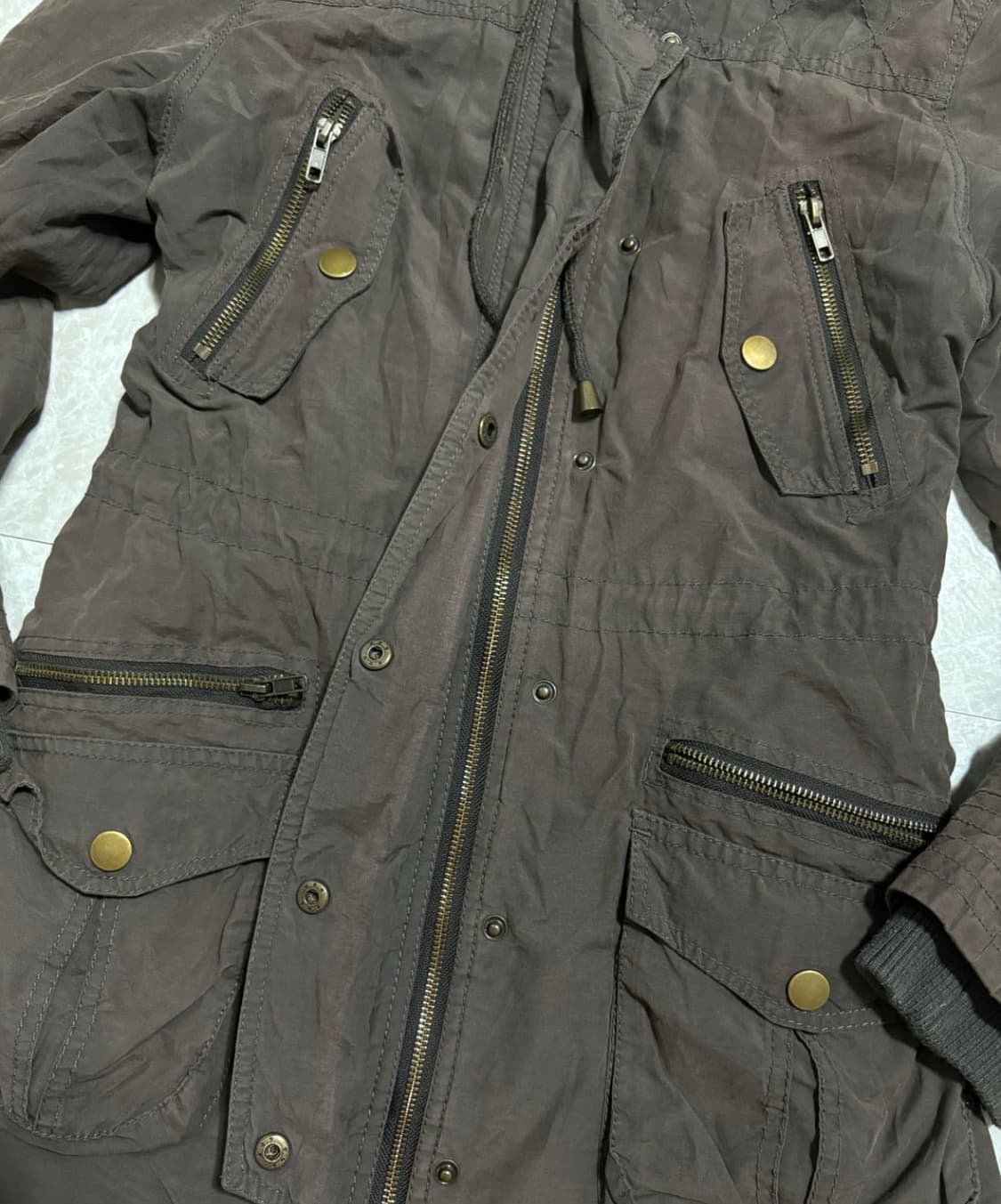 Y2K multi Pocket Padding Jacket 상품이미지2