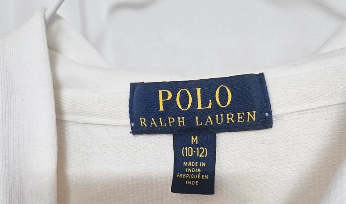 빅포니 후드집업 화이트 상품이미지2