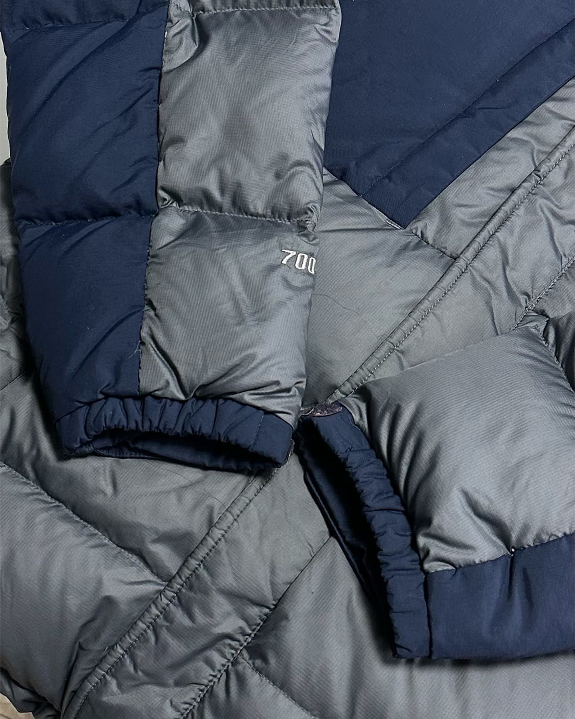 노스페이스 배색 구스 다운 상품이미지4