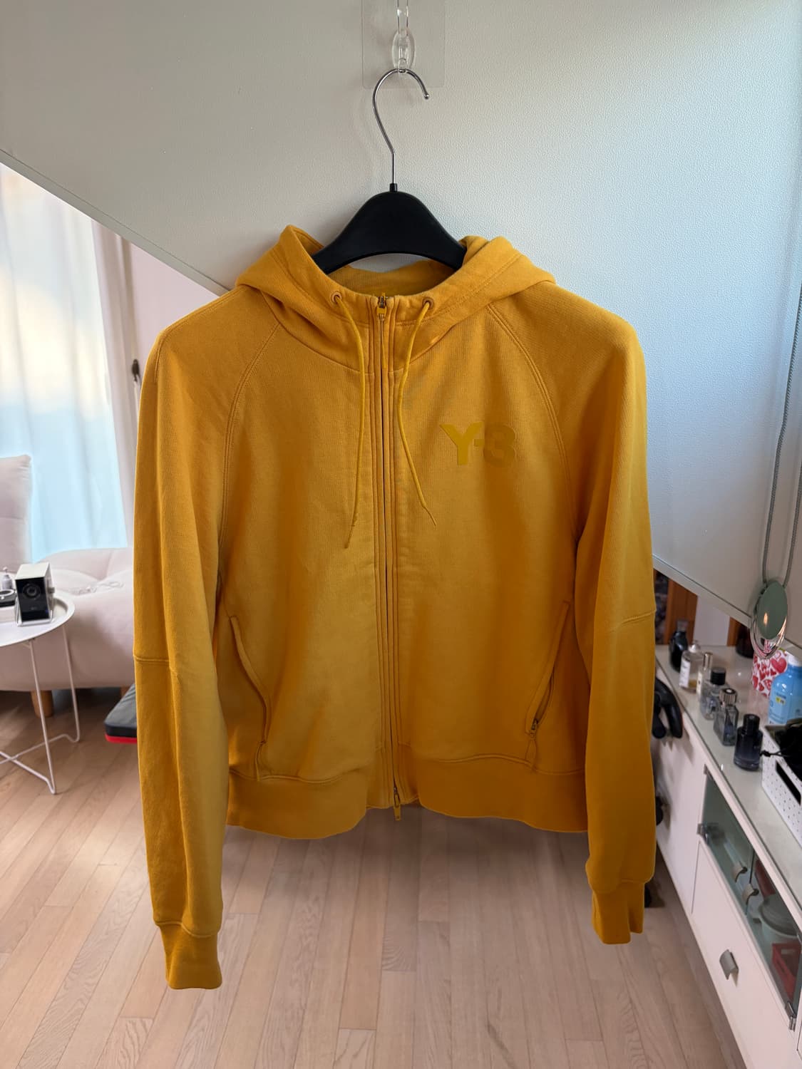 Y-3 크롭 후드집업 상품이미지1