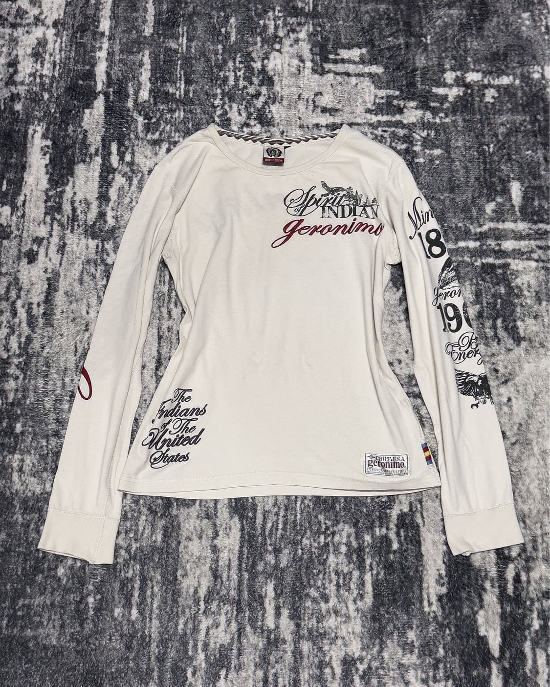 {GERONIMO} Apache Indian Graphic L/S  상품이미지3