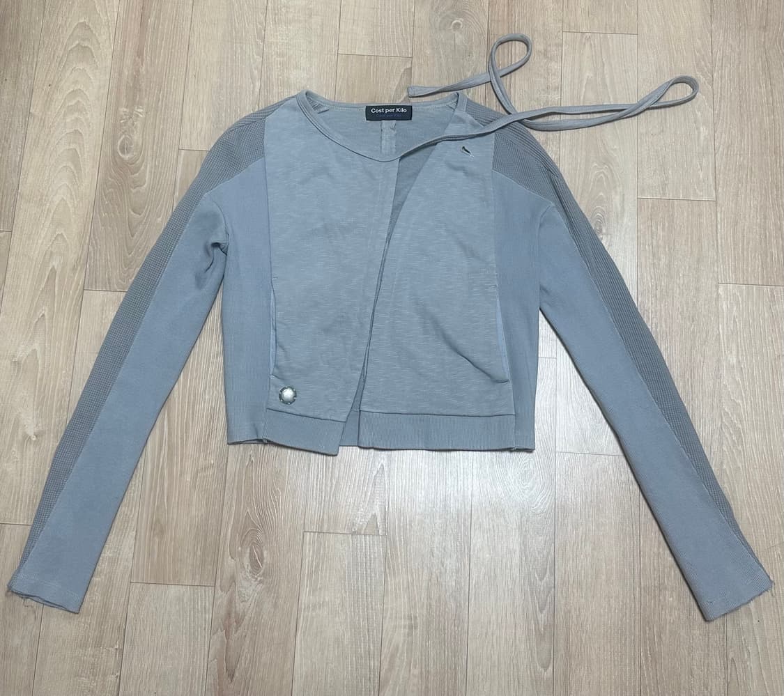 코스트퍼킬로 피어싱 볼레로 자켓 그레이S 상품이미지2