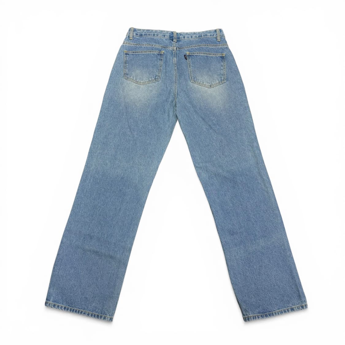 새상품 L TOFFEE 토피 연청 와이드 데님팬츠 상품이미지2