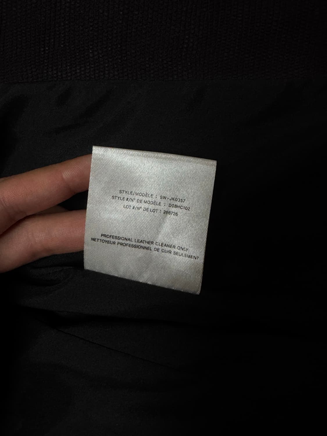 Helmut Lang 헬무트랭 레더 양가죽 자켓 상품이미지8